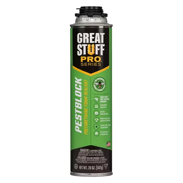 Great Stuff Pro Pestblock gun-grade can
